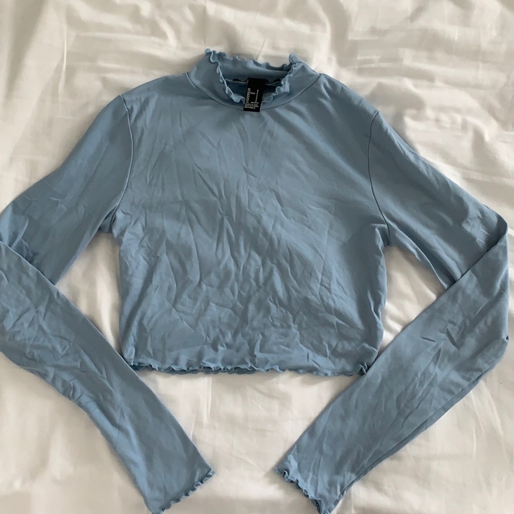 Blue forever 21 small long sleeve shirt